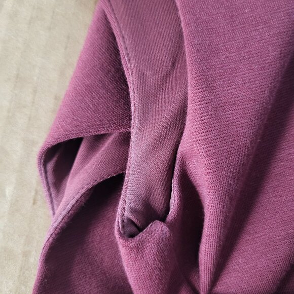 Boden Womens' SZ 6R Natalie Ponte Dress Cowl Neck Cap Sleeve Fitted Lined - Picture 15 of 16